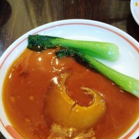 フカヒレ姿煮とアワビのオイスターソース✨