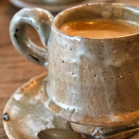 ラムレーズン珈琲☕