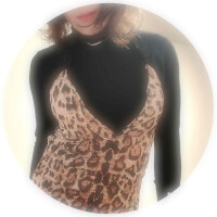 豹柄をアレンジ