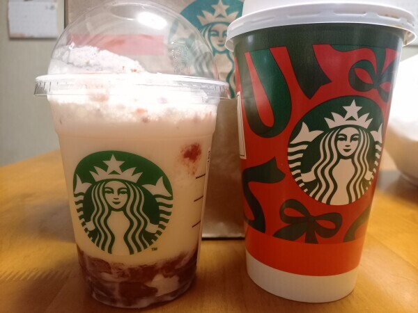 本日のスタバ☕😌✨