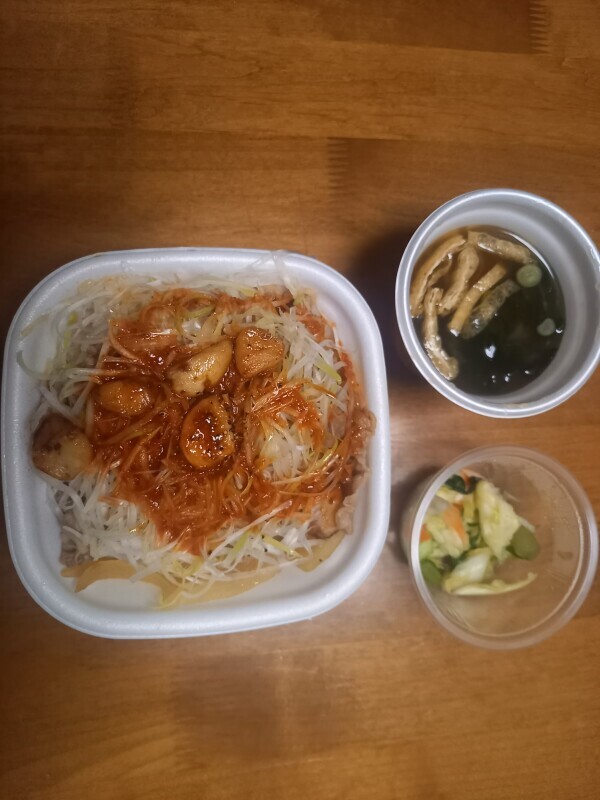 夜食じゃなくて