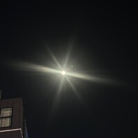 満月と1日目のお月様🌕