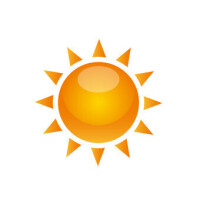 今日の天気は晴れ