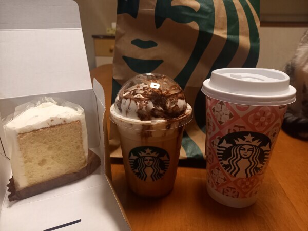 本日のスタバ☕😌✨