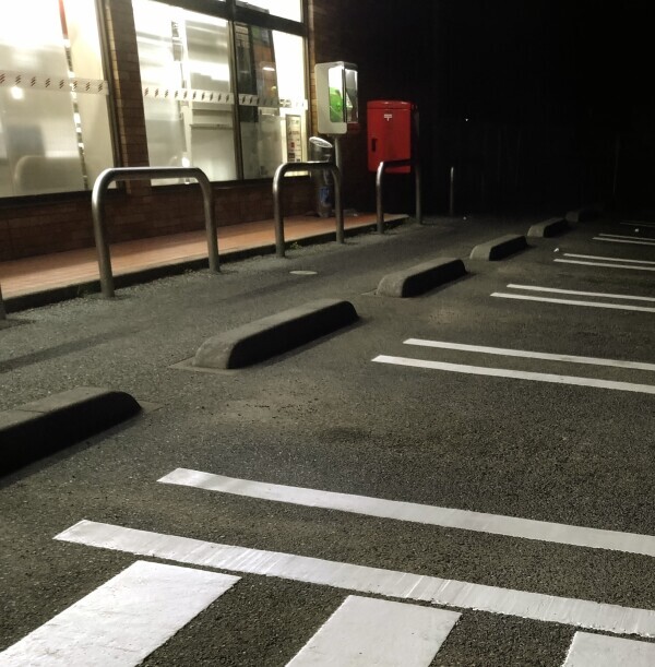 🚘1台もいない💧