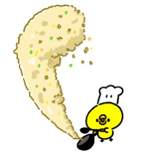 満たされた腹('∞')