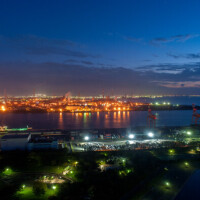 夜風は気持ちいい