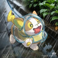 出勤しました( ͜☔️ ･ω･) ͜☔️