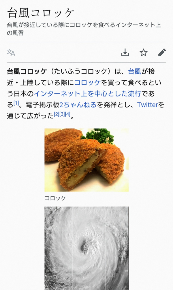 台風コロッケ🧆