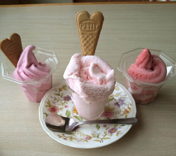 3種食べ比べ🍨