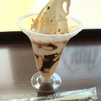 実家寄る前に🍦