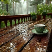 出勤してます☔