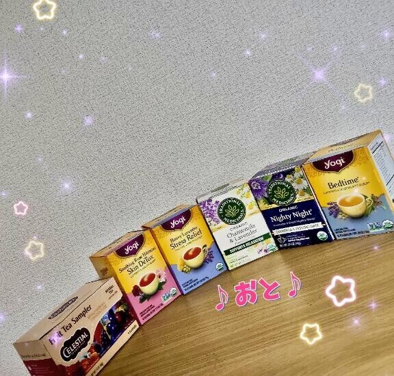 初めてのハーブティー（海外製）でまとめ買いしちゃったけど、飲めて良かった♪