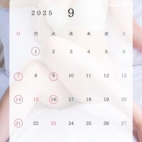 9月の予定