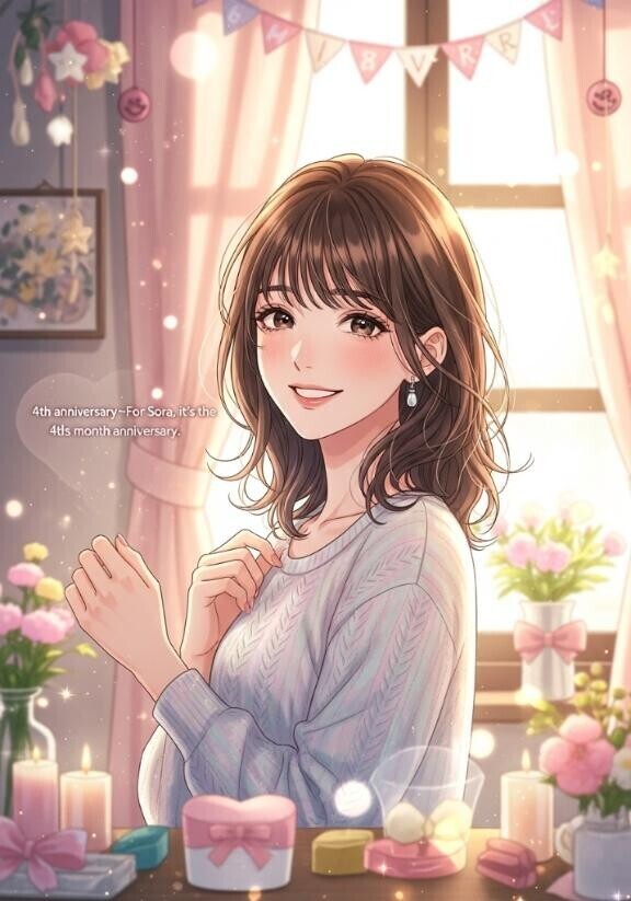 ４周年?そら的には4ヶ月記念。笑