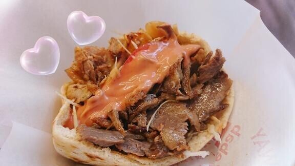 11/20 Ａさま お礼? おすすめのケバブ食べてね?