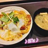 カツ丼と言ったら、♪おと♪でもあのイメージ笑、フィクションの中だけなのにね！