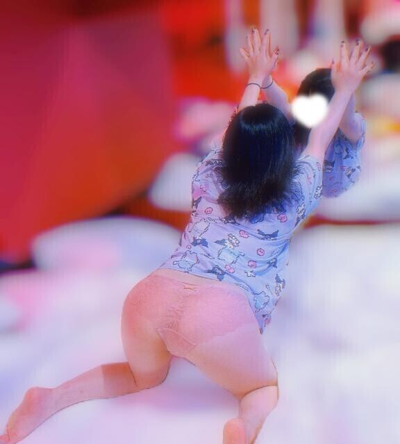 バックで?