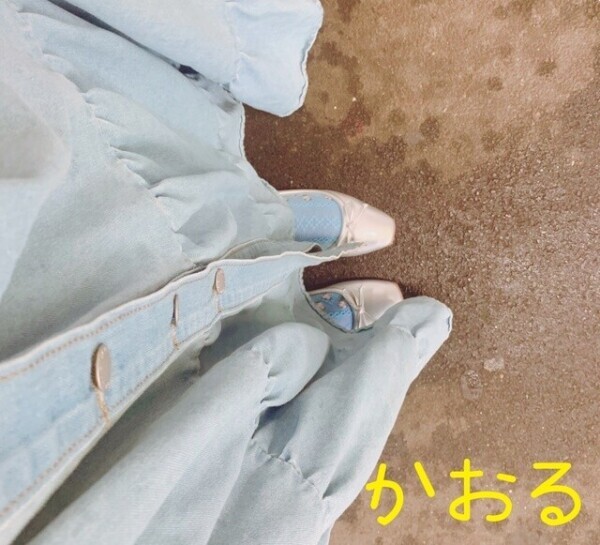 新しいお靴で仲良し様と♡