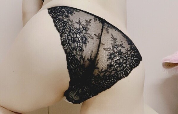 透け透けのお尻…(⑉• •⑉)❤︎