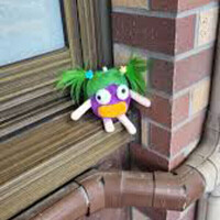 へんなのみつけたよ