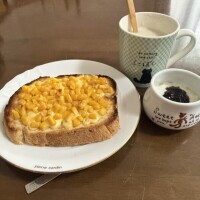 朝ごはんでひと息??