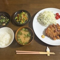 お兄様が喜びそうな夕飯?