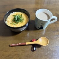 今日の朝ごはん?