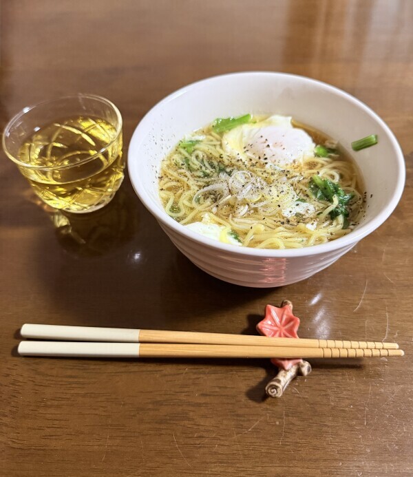 今日は朝ラー??