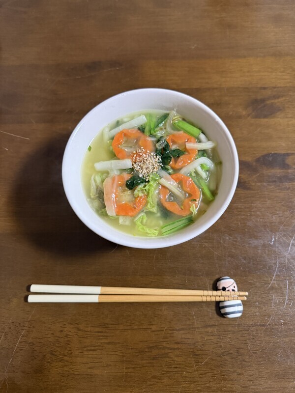今朝はあったか朝ごはん?