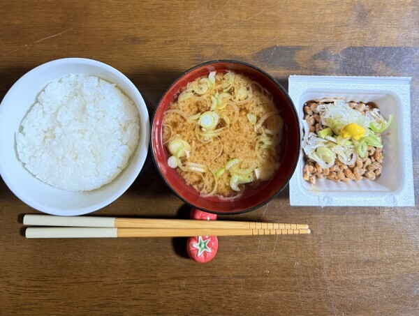 今日の朝ごはん?
