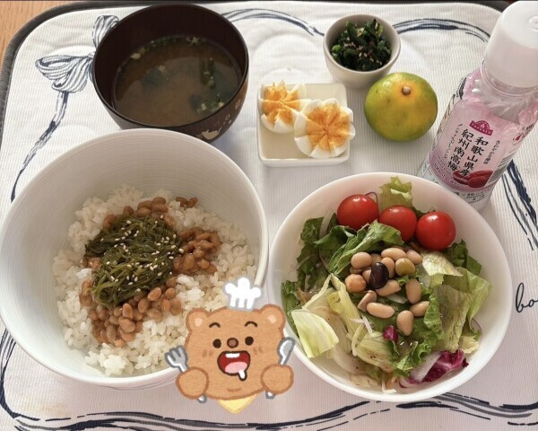 朝ごはんは、しっかり(o'u'o)?)O&lsaquo;"?)O&lsaquo;"?