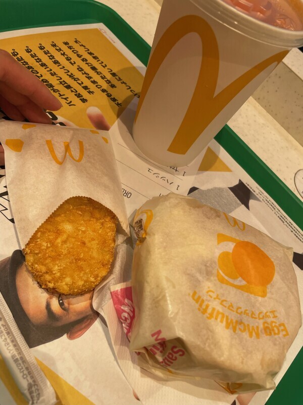 昨日の朝マック