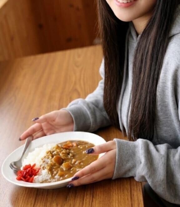 カレーライス食べた