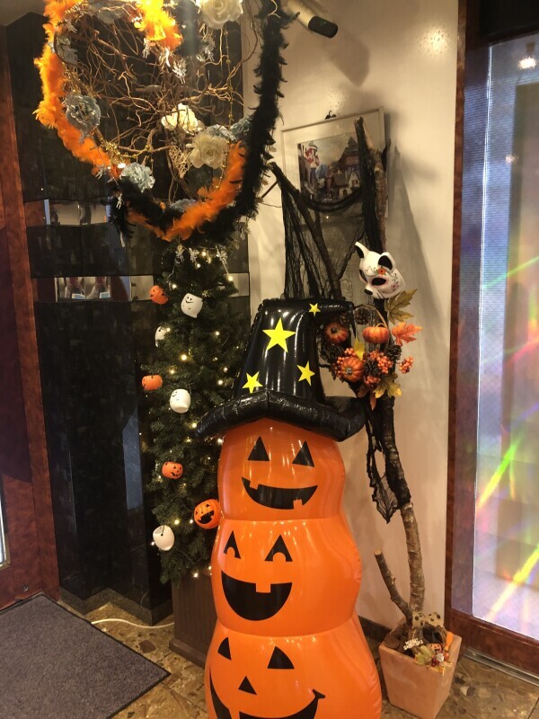 ハロウィンの時期ですね