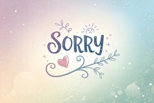 ごめんなさい…