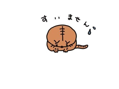 ごめんなさい😢