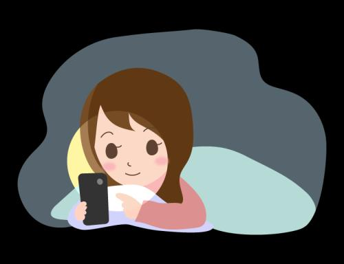 寝る前に、、、、