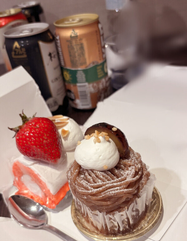 ケーキだ❣️
