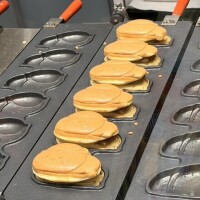 焼かれてるところ🌰