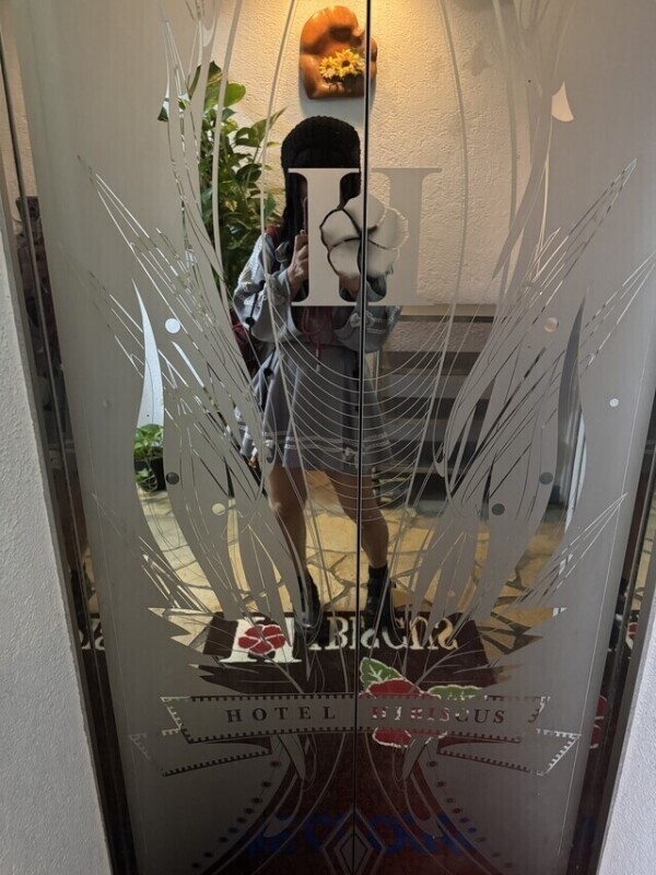 帽子被って、、、