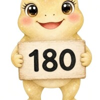 明日朝イチ180❣️