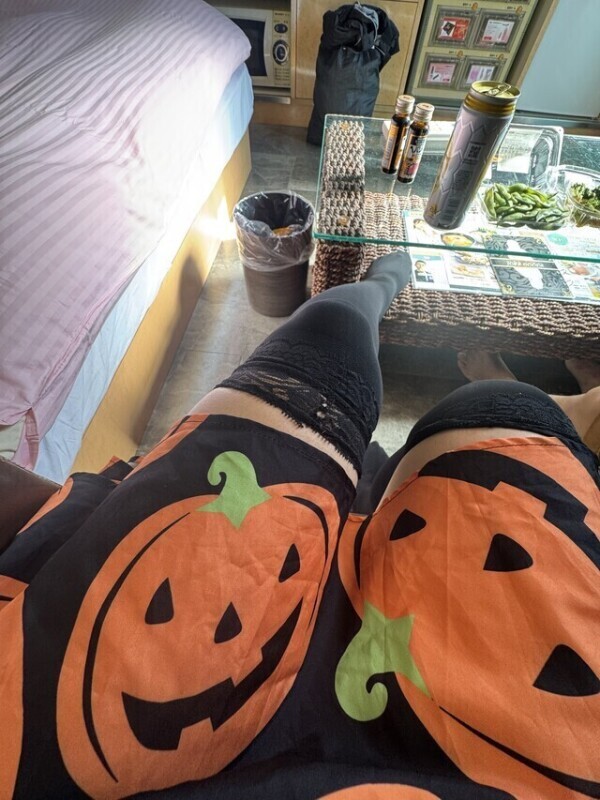 はじまたー^ ̳>𖥦< ̳^🎃