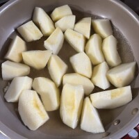 初めて作ってみました❣️🍎