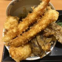 初めて行った天丼屋さん