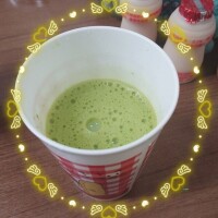 ‪💚抹茶ラテ‪💚
