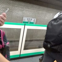 通勤時間🚃💨💨人沢山いるなぁ(^o^;)