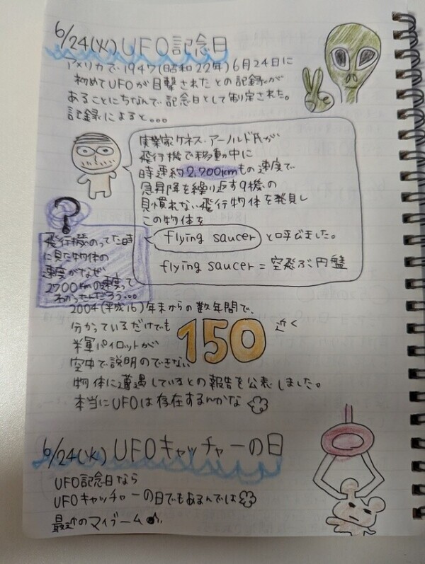 6/24UFOの日