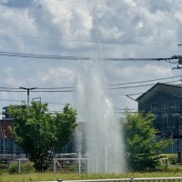 噴水だ‼️⛲️