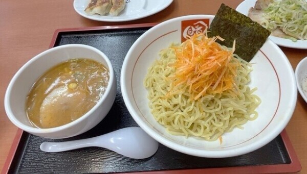 1日の締めの  つけ麺😍🩷ྀི